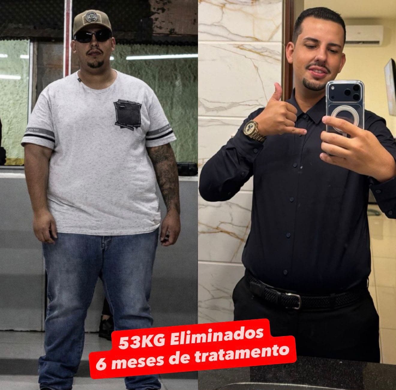 Evolução visual de Hiago Teodoro